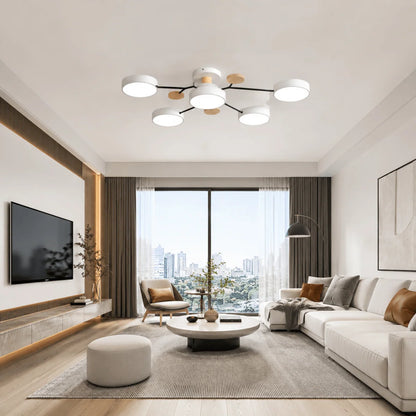 Ceiling Light Round Slim Replaceable LED Elements