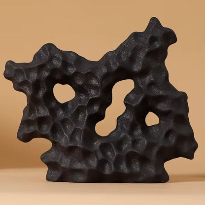Ceramic Coral Sculpture Enamel Finish