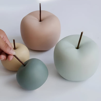 Ceramic Ornament Handcrafted Pastel Enamel Finish
