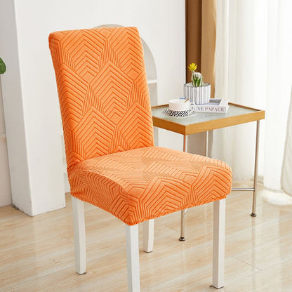 Chair Cover Elastic Jacquard Microfiber & Machine Washable