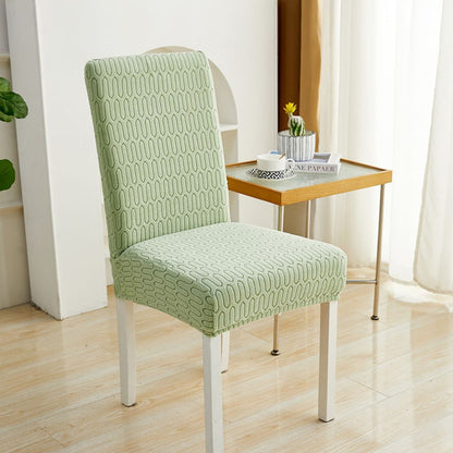 Chair Cover Elastic Jacquard Microfiber & Machine Washable