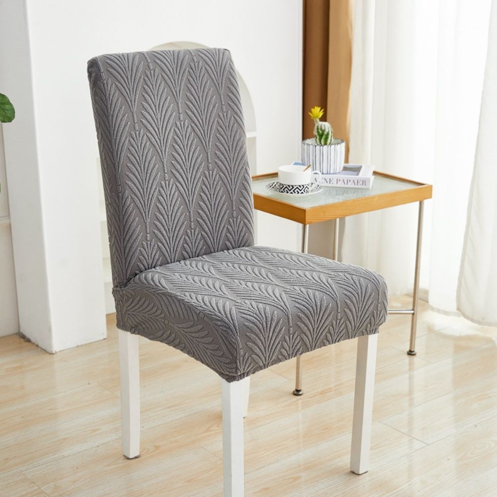Chair Cover Elastic Jacquard Microfiber & Machine Washable