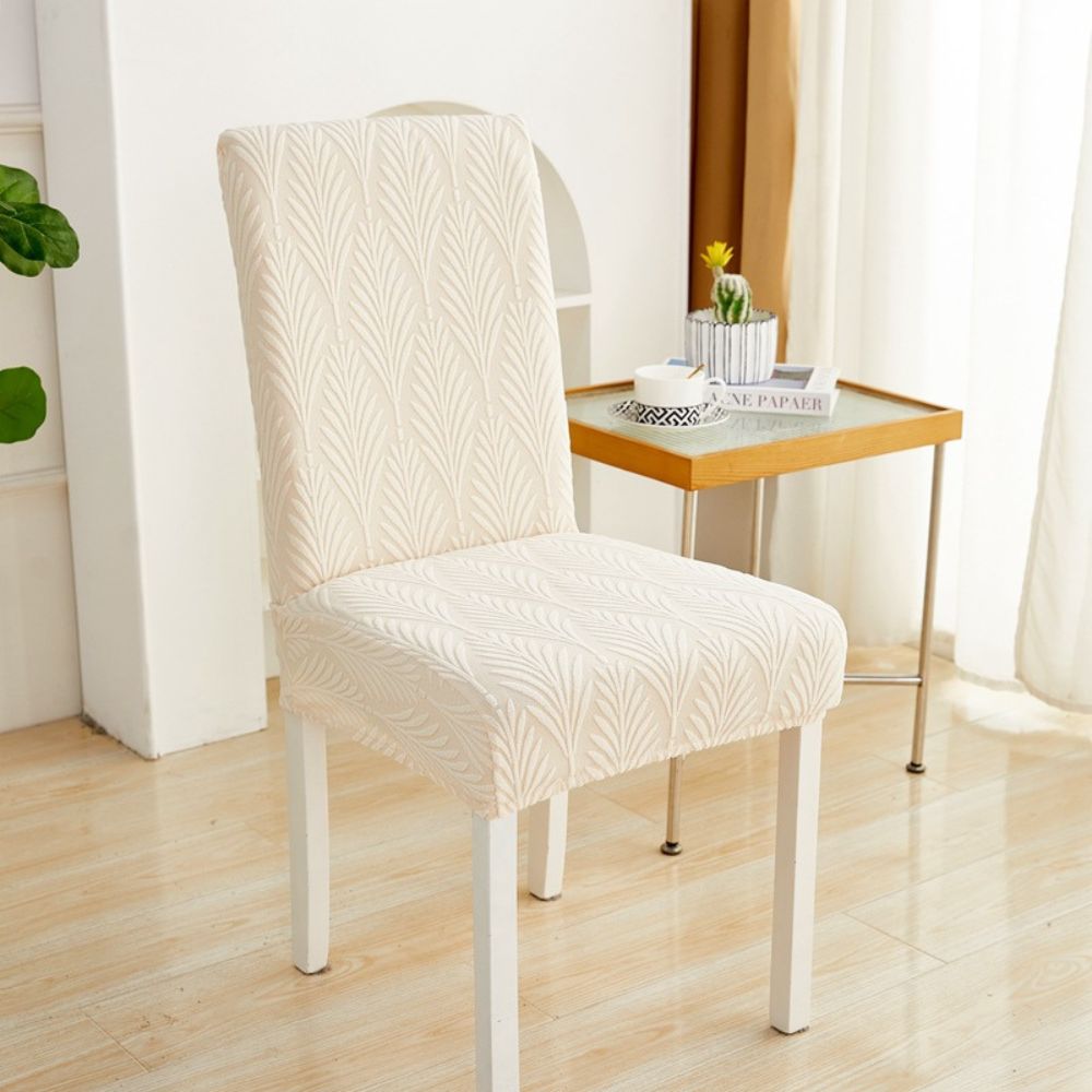 Chair Cover Elastic Jacquard Microfiber & Machine Washable