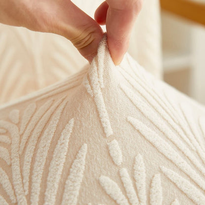 Chair Cover Elastic Jacquard Microfiber & Machine Washable
