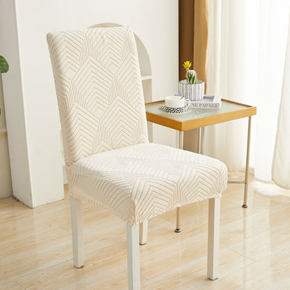 Chair Cover Elastic Jacquard Microfiber & Machine Washable