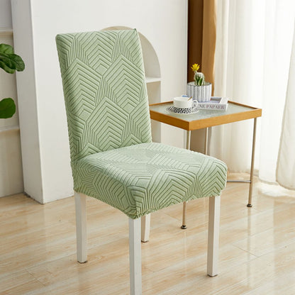 Chair Cover Elastic Jacquard Microfiber & Machine Washable
