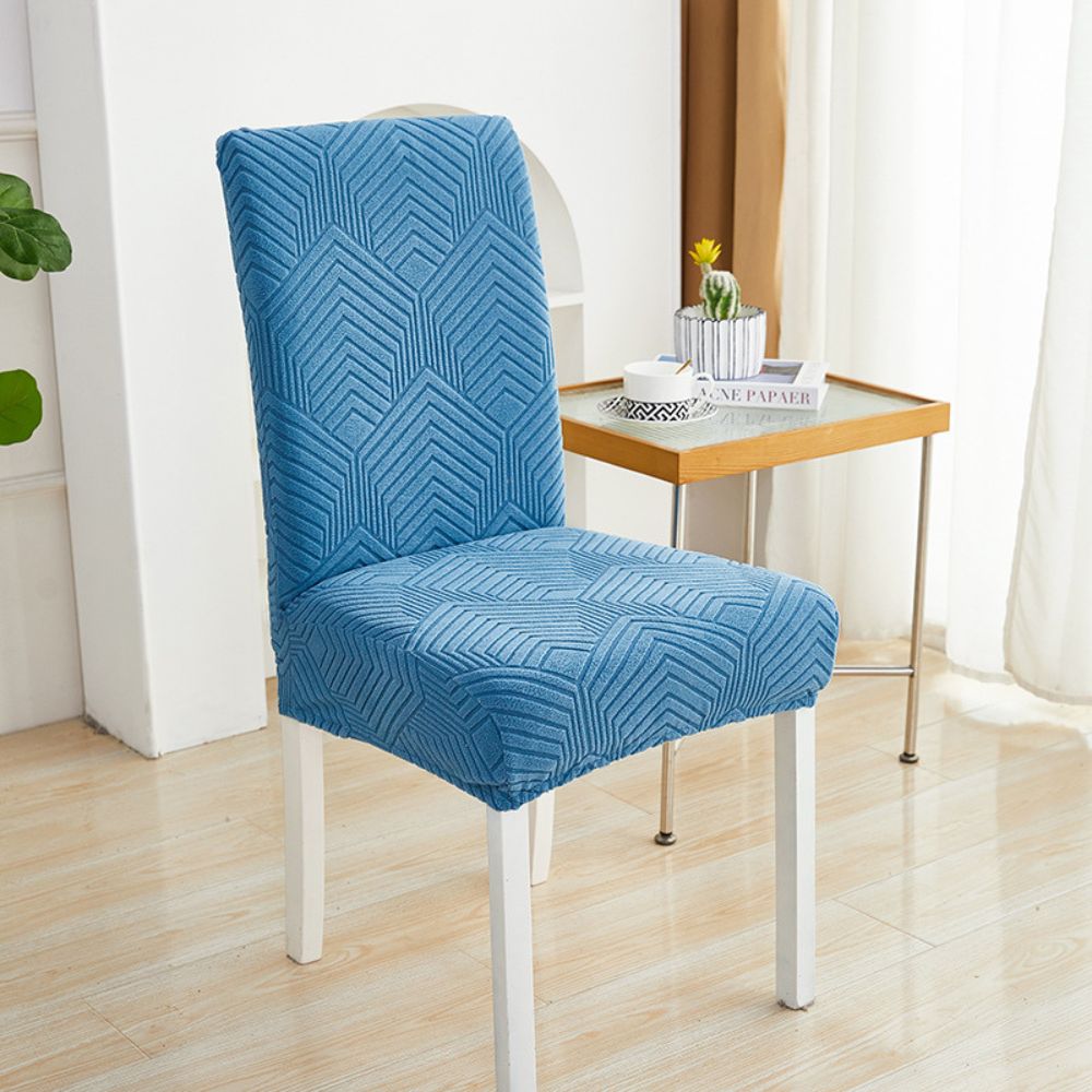 Chair Cover Elastic Jacquard Microfiber & Machine Washable