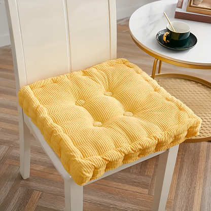 Chair Cushion Stackable Corduroy 16 Inch Round & Square