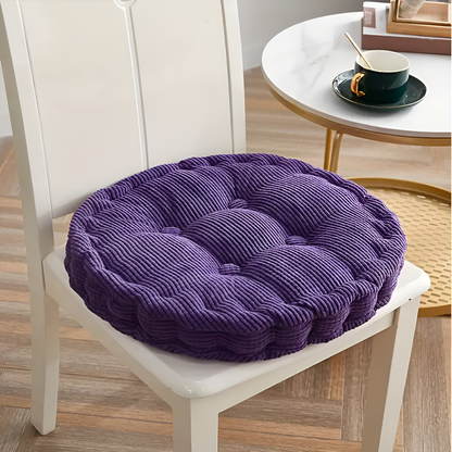 Chair Cushion Stackable Corduroy 16 Inch Round & Square