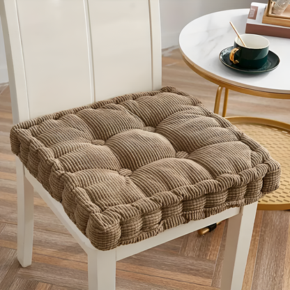 Chair Cushion Stackable Corduroy 16 Inch Round & Square