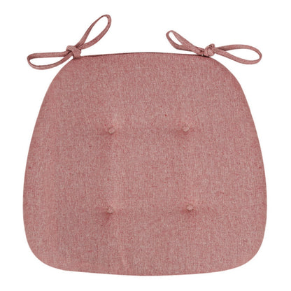Chair Cushion Tufted Microfiber With Tie Straps