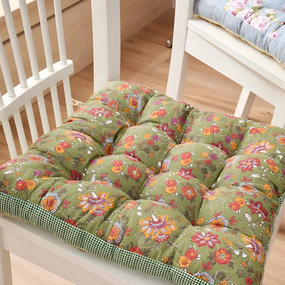 Chair Seat Cushion 2.5-Inch Thick Microfiber Blend Non-Slip Ties