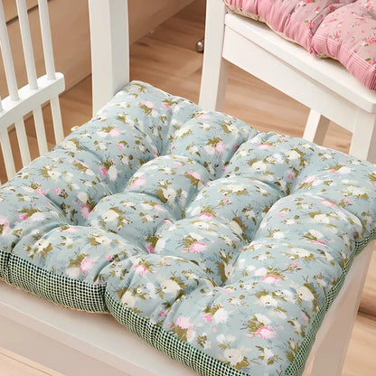 Chair Seat Cushion 2.5-Inch Thick Microfiber Blend Non-Slip Ties