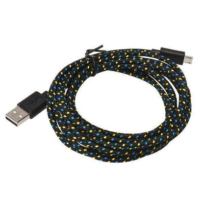 Charging Cable Braided 10 Ft Tangle-Resistant for iPhone & iPod