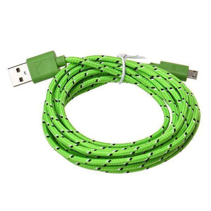 Charging Cable Braided 10 Ft Tangle-Resistant for iPhone & iPod