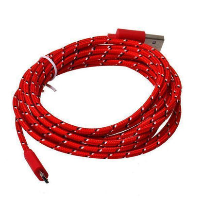 Charging Cable Braided 10 Ft Tangle-Resistant for iPhone & iPod
