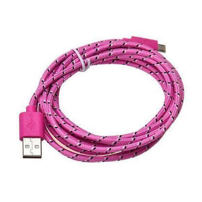 Charging Cable Braided 10 Ft Tangle-Resistant for iPhone & iPod