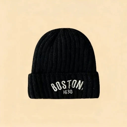 Children's Hat Knitted Foldable Ear Flaps Warm Winter Comfort