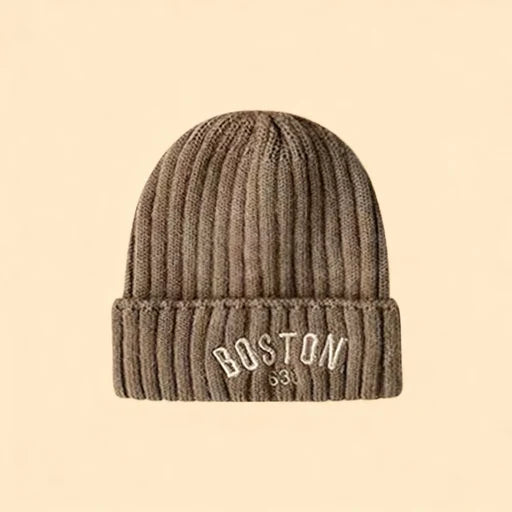 Children's Hat Knitted Foldable Ear Flaps Warm Winter Comfort