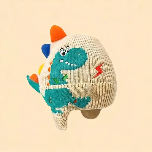 Children's Hat Knitted Foldable Ear Flaps Warm Winter Comfort