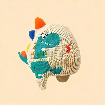 Children's Hat Knitted Foldable Ear Flaps Warm Winter Comfort