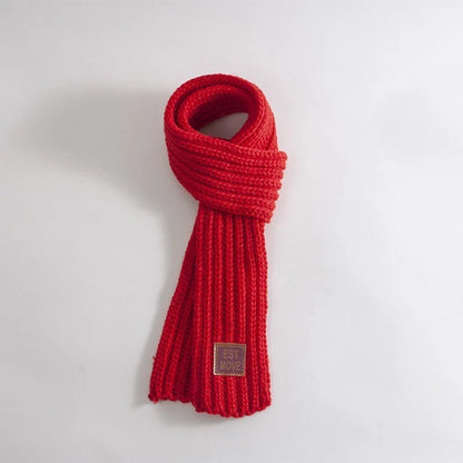 Children's Hat Knitted Foldable Ear Flaps Warm Winter Comfort