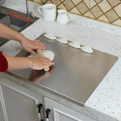 Chopping Board 304 Stainless Steel Non-Slip Hem