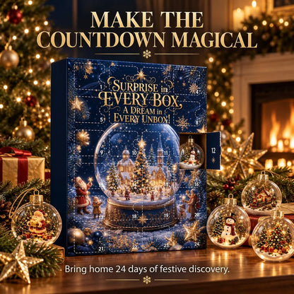 Christmas Bauble Advent Calendar 24 Baubles