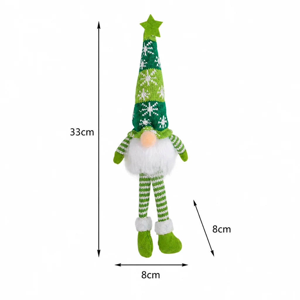 Christmas Gnome Decoration Built-In LED Lighting