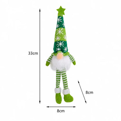 Christmas Gnome Decoration Built-In LED Lighting