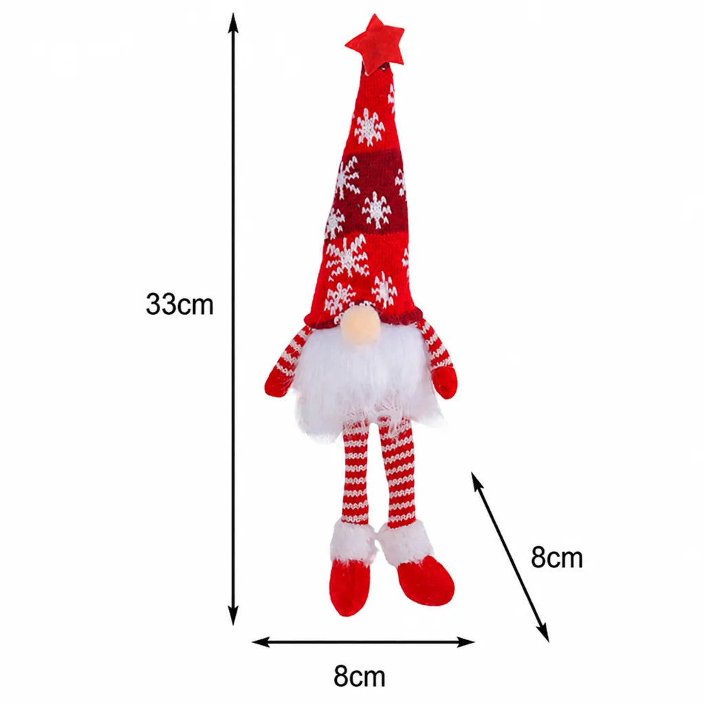 Christmas Gnome Decoration Built-In LED Lighting