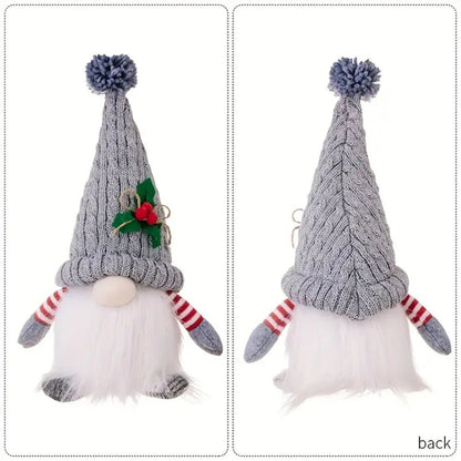 Christmas Gnome Doll Handcrafted Light-Up Plush