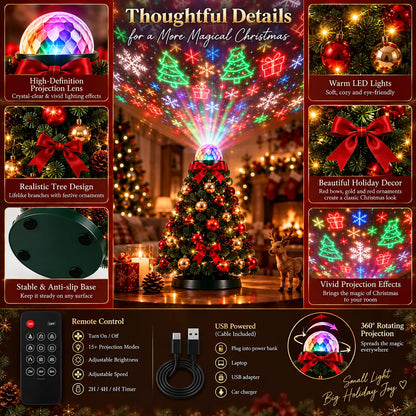 Christmas Light Projector 15+ Designs Remote Control