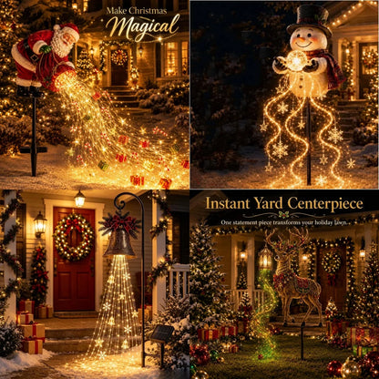 Christmas Light Stake Animated LED Outdoor Decor