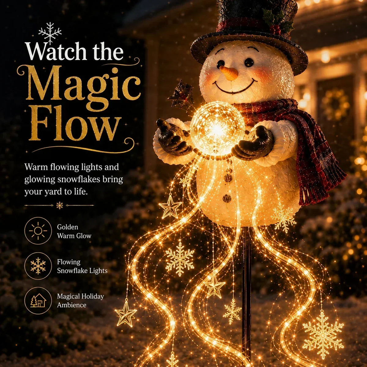 Christmas Light Stake Animated LED Outdoor Decor