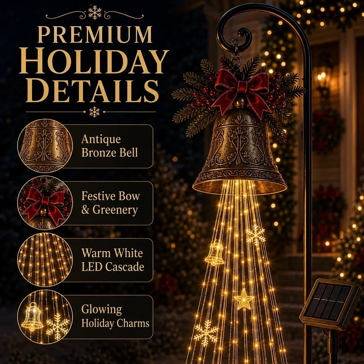 Christmas Light Stake Animated LED Outdoor Decor