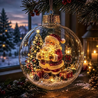 Christmas Ornament Light-Up Multicoloured Festive Design