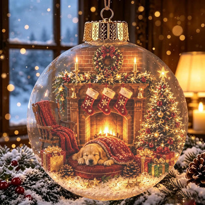 Christmas Ornament Light-Up Multicoloured Festive Design