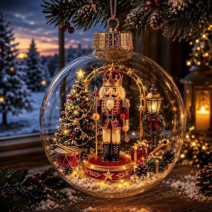 Christmas Ornament Light-Up Multicoloured Festive Design