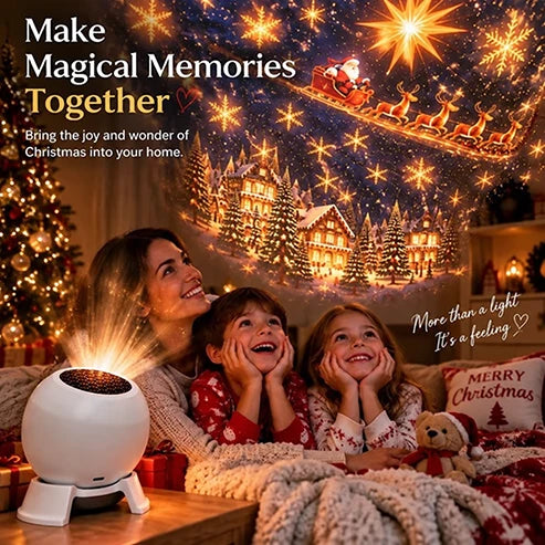 Christmas Projector Light USB Powered Wall & Ceiling Projection