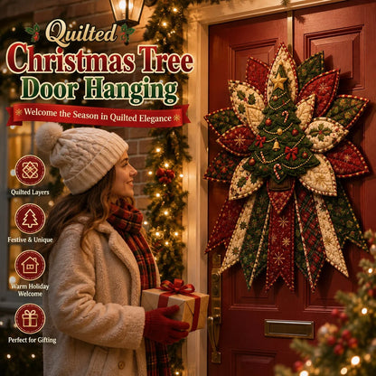 Christmas Sewing Kit Quilted Door Hanging Seven Festive Designs All-Inclusive Materials