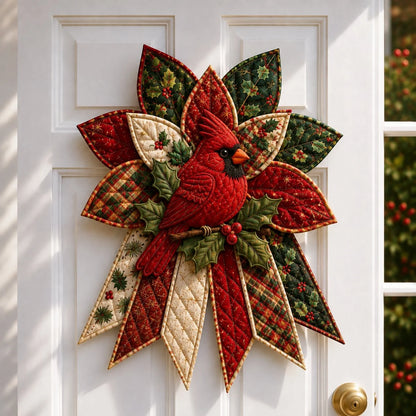 Christmas Sewing Kit Quilted Door Hanging Seven Festive Designs All-Inclusive Materials