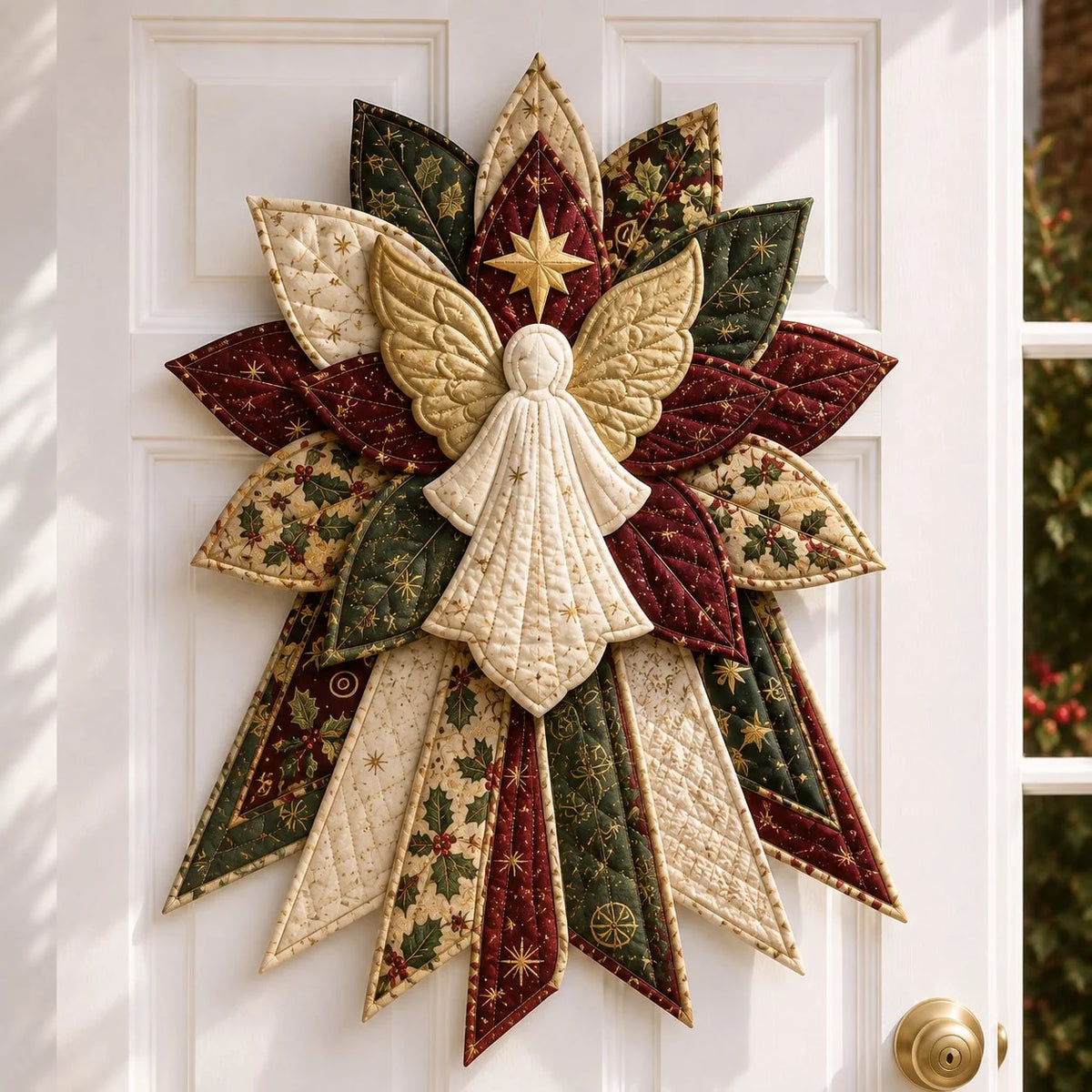 Christmas Sewing Kit Quilted Door Hanging Seven Festive Designs All-Inclusive Materials
