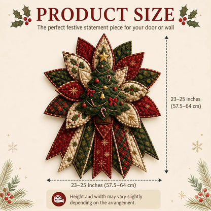 Christmas Sewing Kit Quilted Door Hanging Seven Festive Designs All-Inclusive Materials