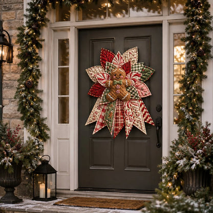 Christmas Sewing Kit Quilted Door Hanging Seven Festive Designs All-Inclusive Materials