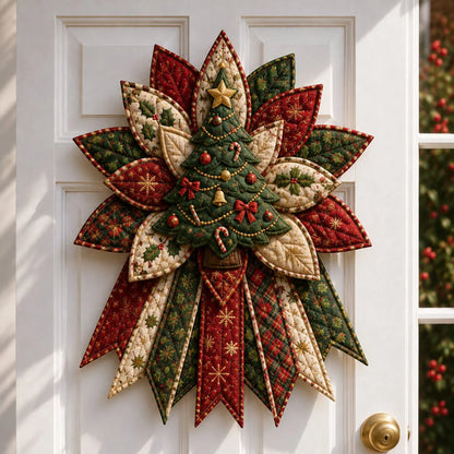 Christmas Sewing Kit Quilted Door Hanging Seven Festive Designs All-Inclusive Materials