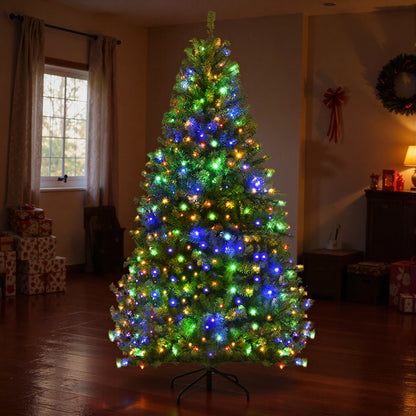 Christmas Tree Pre-Lit 350 LEDs 11 Lighting Modes 6 Ft