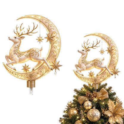 Christmas Tree Topper Illuminated Warm Glow 5.9 Inch
