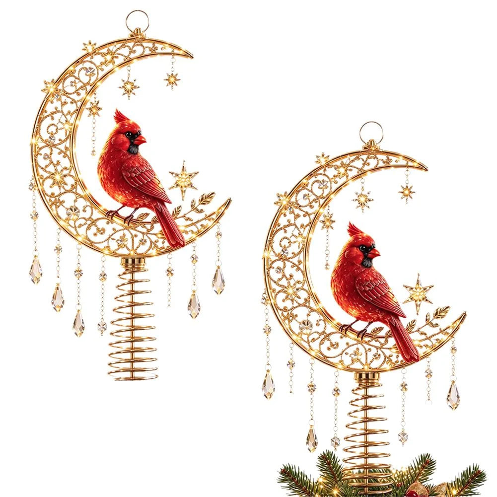 Christmas Tree Topper Illuminated Warm Glow 5.9 Inch