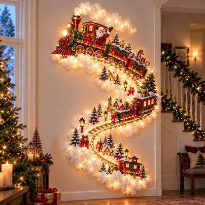 Christmas Wall Light Warm Glow Whimsical Design